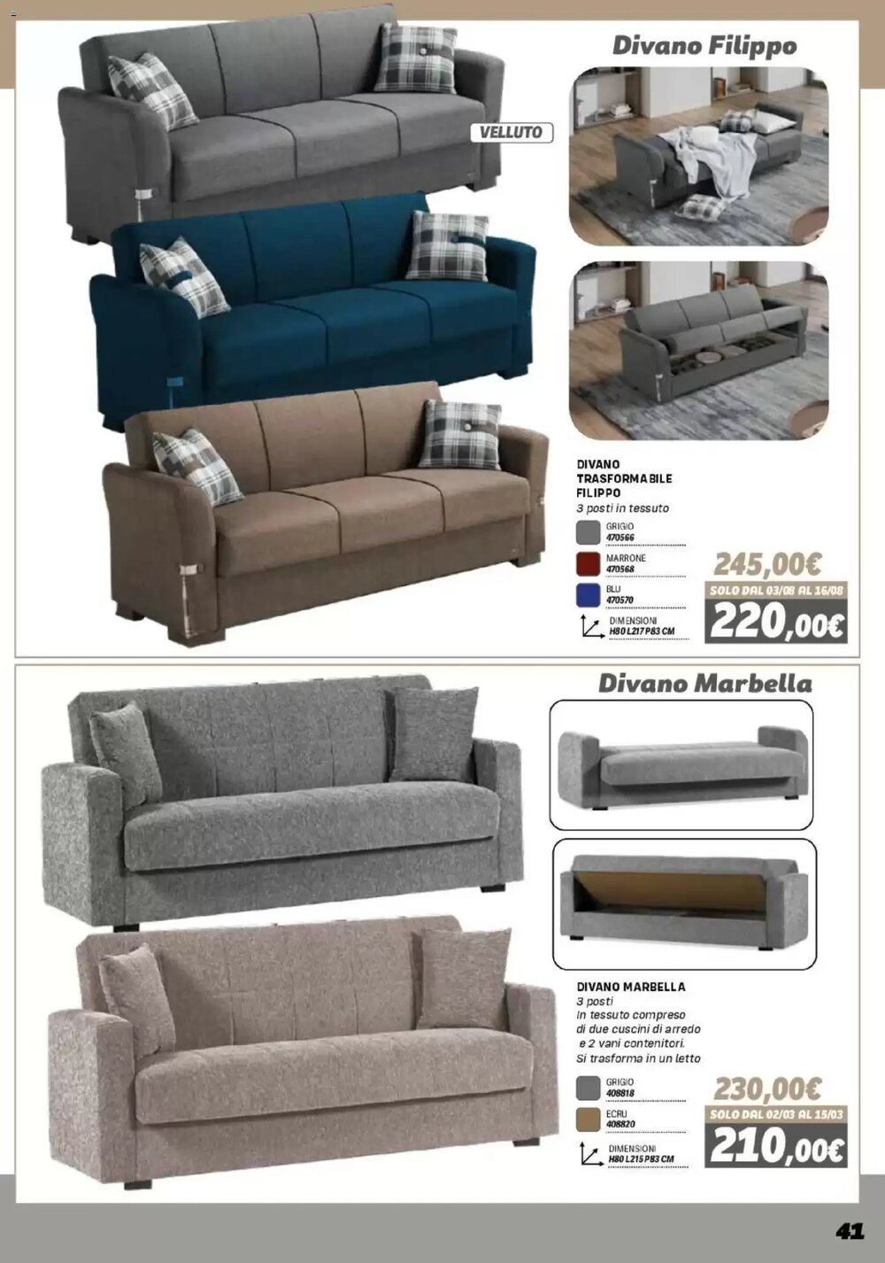 Volantino promozionale Orizzonte  valide dal 16/01/2026 - Pagina 41.