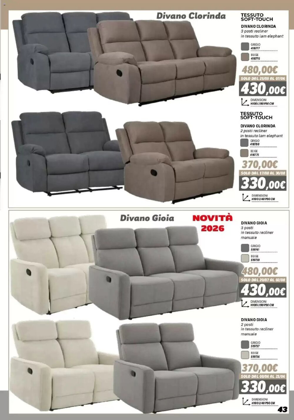 Volantino promozionale Orizzonte  valide dal 16/01/2026 - Pagina 43.