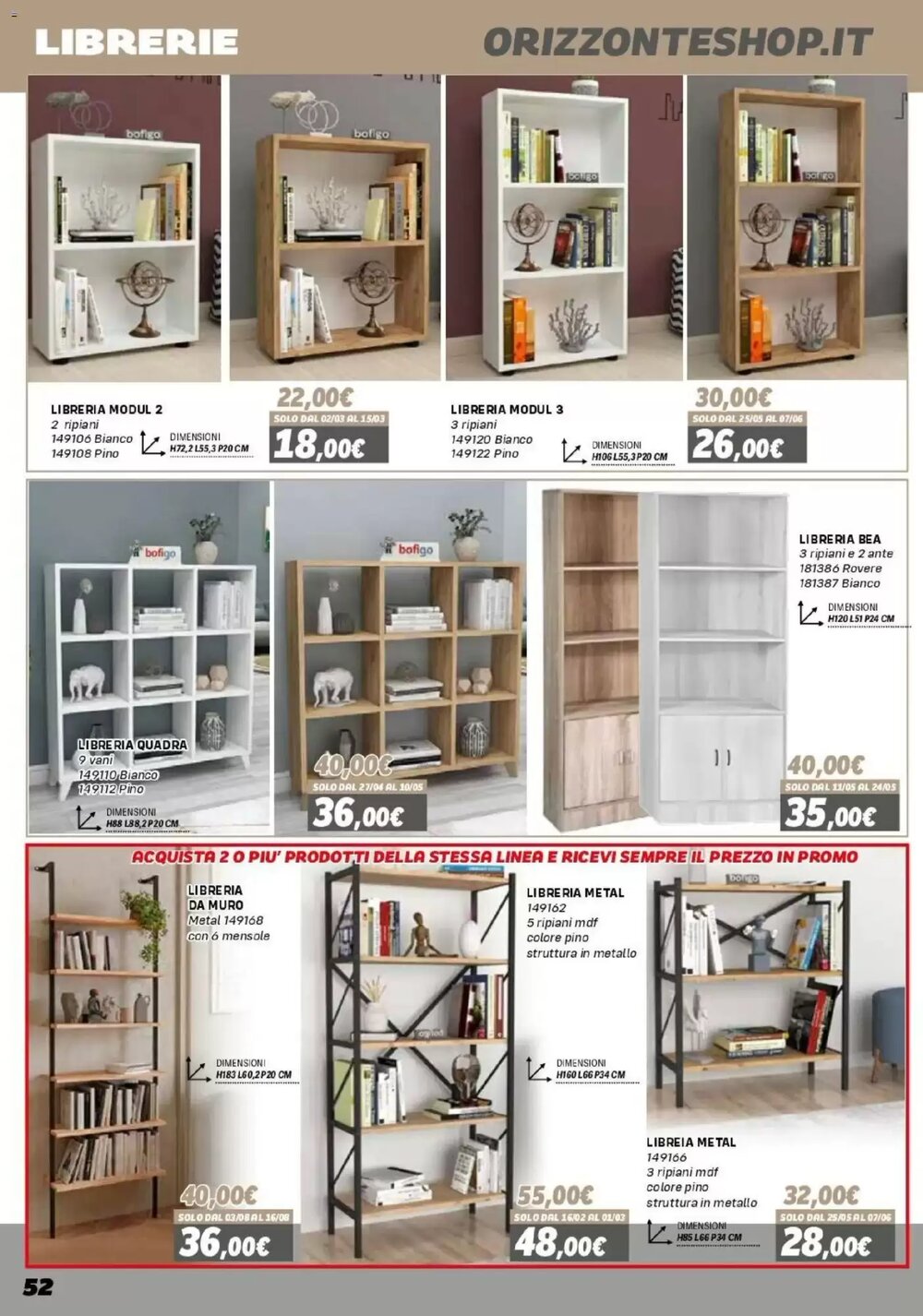 Volantino promozionale Orizzonte  valide dal 16/01/2026 - Pagina 52.