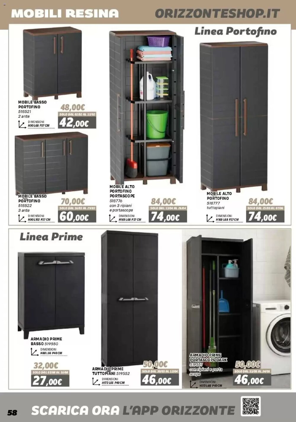 Volantino promozionale Orizzonte  valide dal 16/01/2026 - Pagina 58.