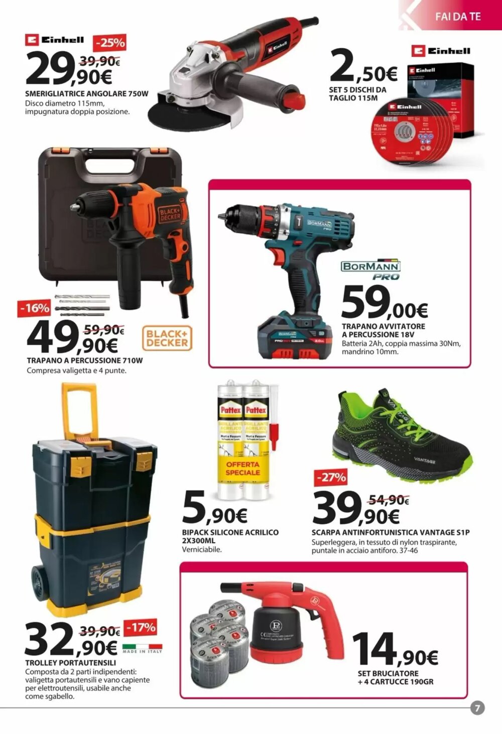 Volantino promozionale Kreo Brico e Casa  valide dal 16/01/2026 - Pagina 7.