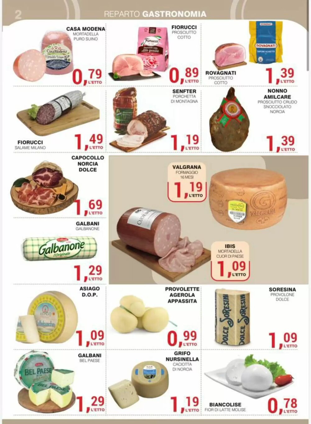 Volantino promozionale Supermercati Spesa Mia  valide dal 17/01/2026 - Pagina 2.