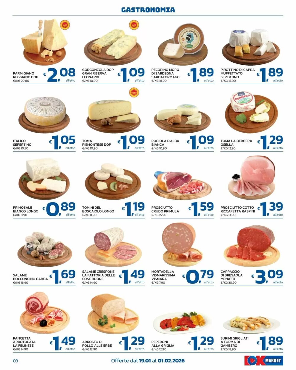 Volantino promozionale Ok Market  valide dal 19/01/2026 - Pagina 3.