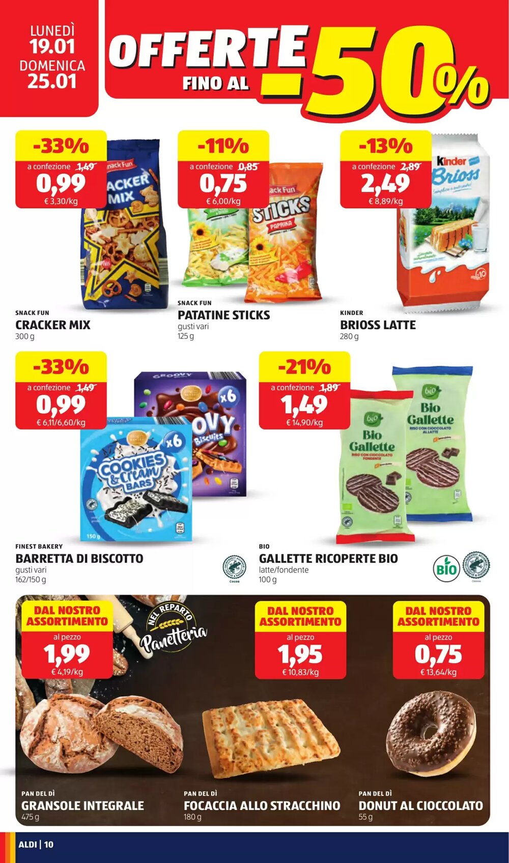 Volantino promozionale ALDI  valide dal 19/01/2026 - Pagina 10.