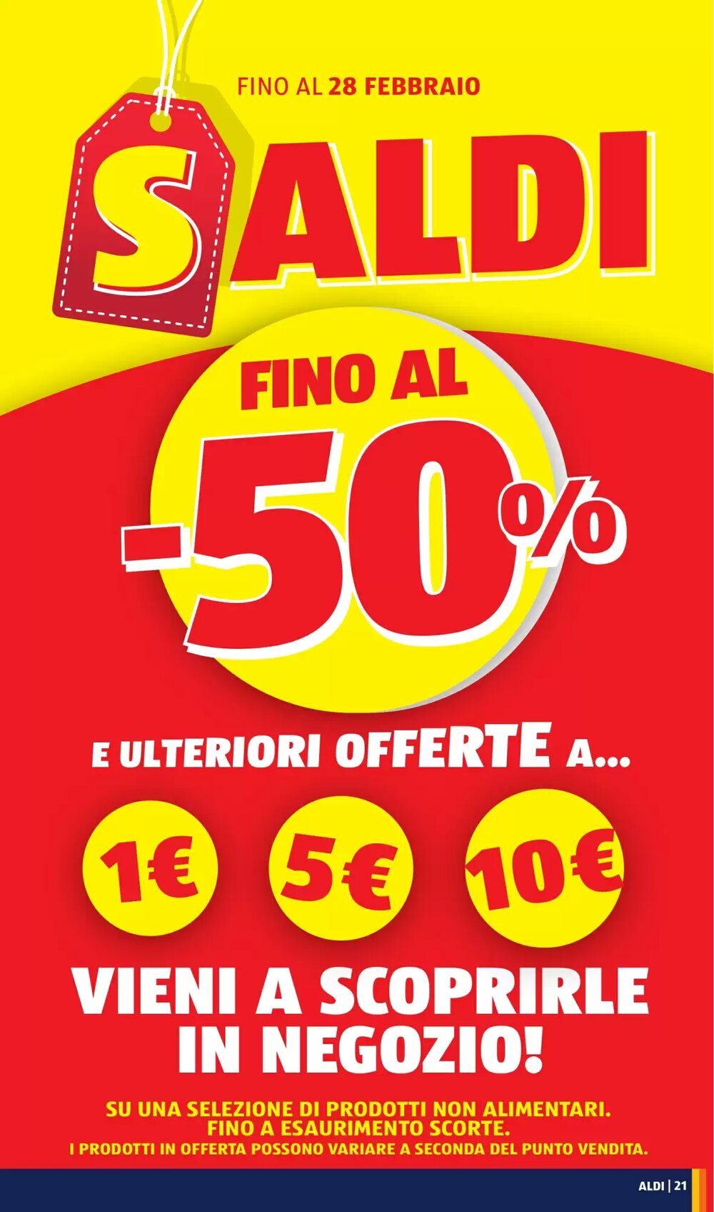 Volantino promozionale ALDI  valide dal 19/01/2026 - Pagina 21.