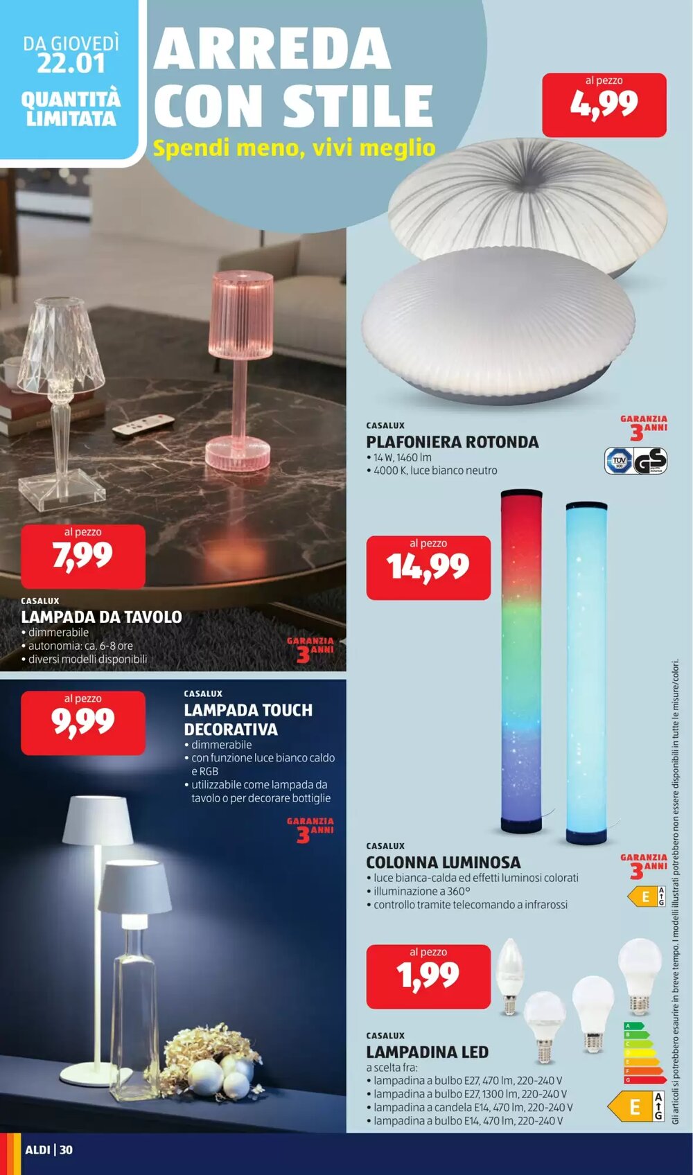 Volantino promozionale ALDI  valide dal 19/01/2026 - Pagina 30.