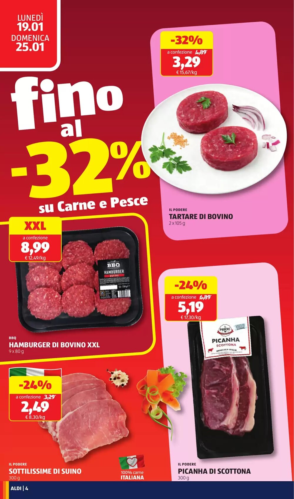 Volantino promozionale ALDI  valide dal 19/01/2026 - Pagina 4.