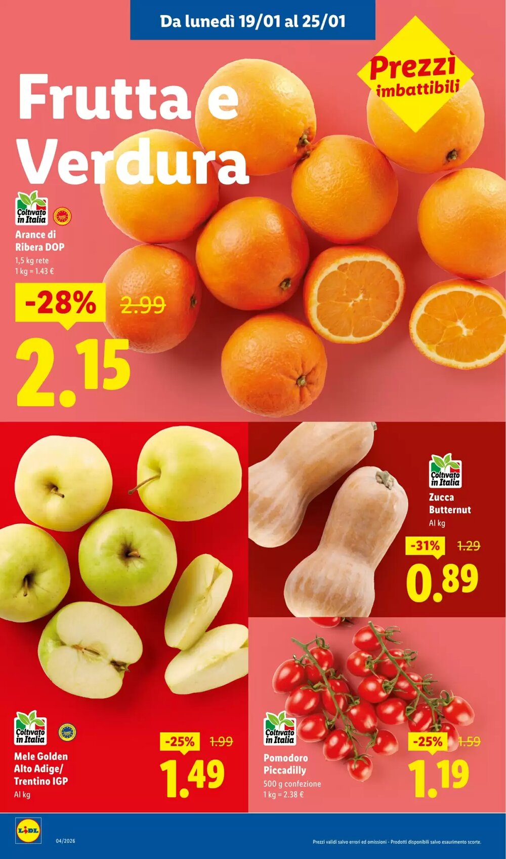 Volantino promozionale Lidl  valide dal 19/01/2026 - Pagina 2.