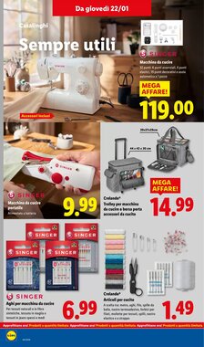 Volantino promozionale Lidl  valide dal 19/01/2026 - Pagina 40.
