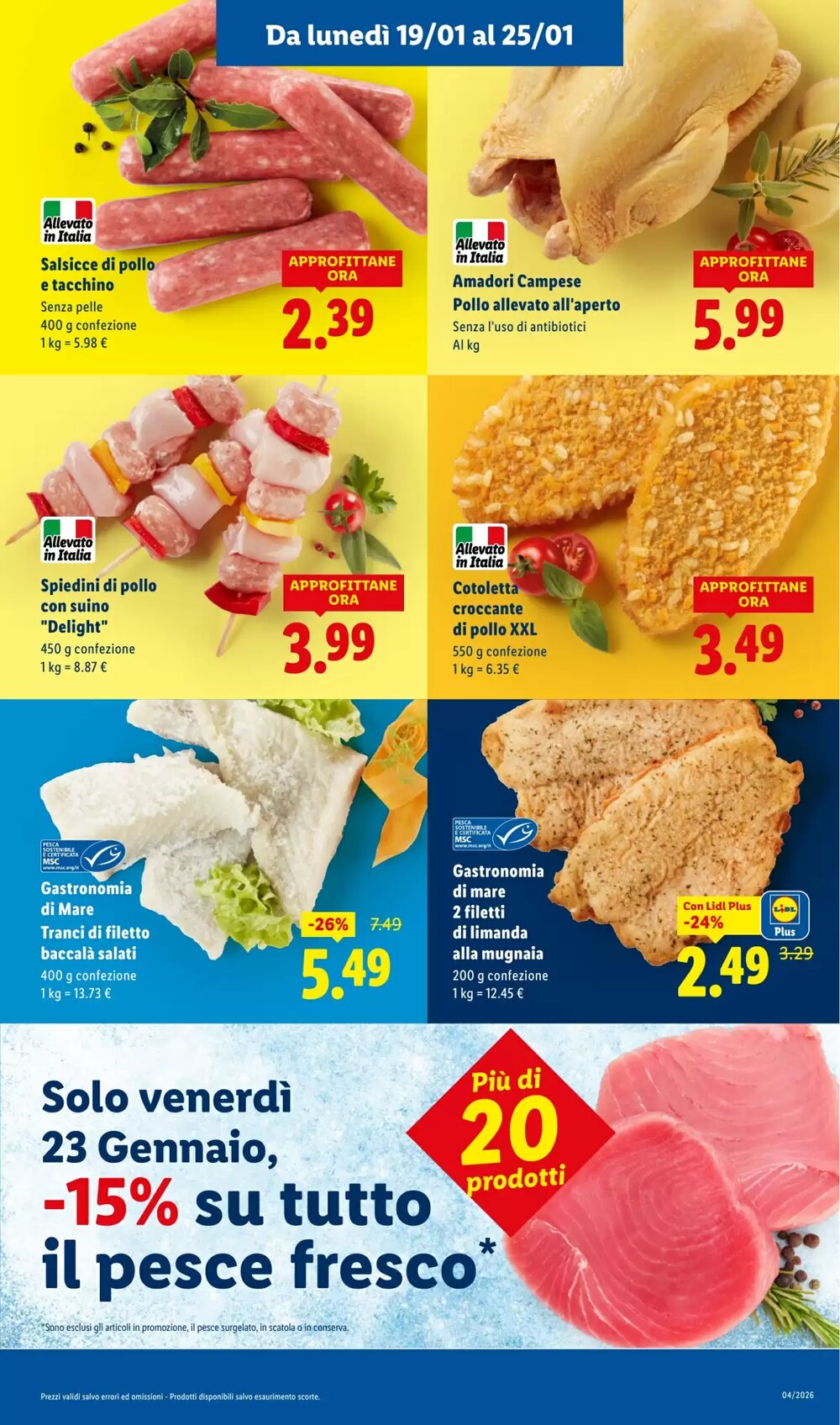Volantino promozionale Lidl  valide dal 19/01/2026 - Pagina 5.