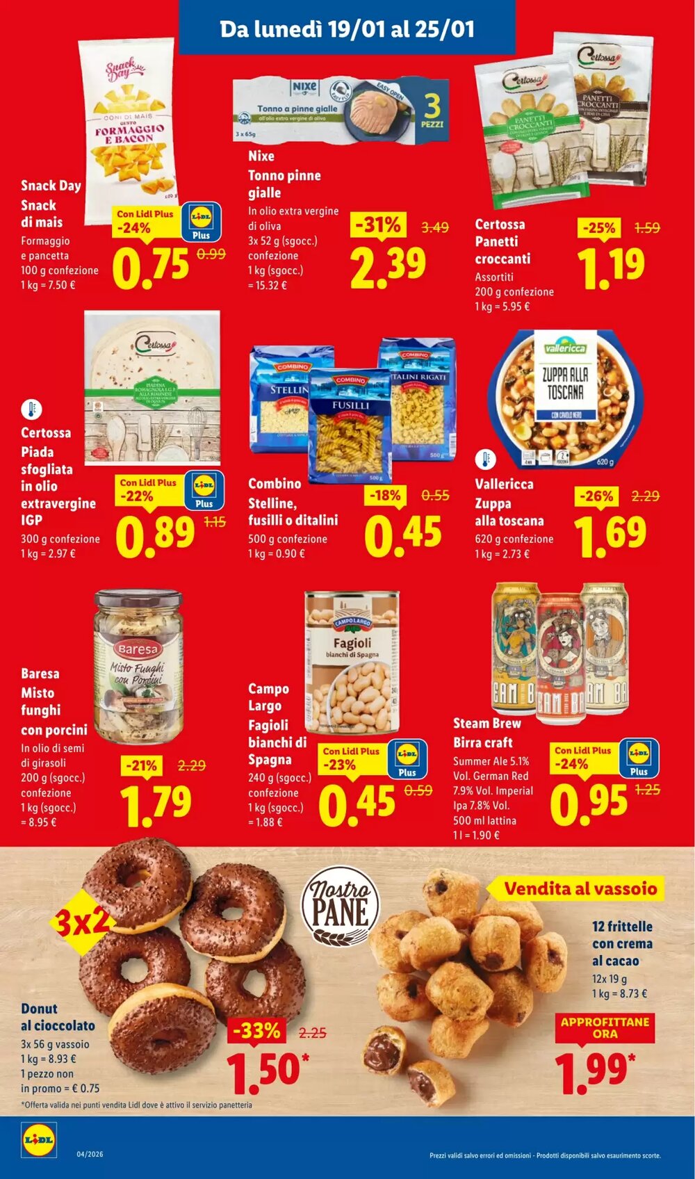 Volantino promozionale Lidl  valide dal 19/01/2026 - Pagina 8.
