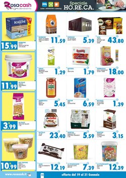 Volantino promozionale Rosa Cash  valide dal 19/01/2026 - Pagina 12.