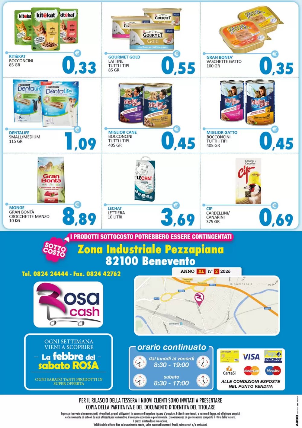 Volantino promozionale Rosa Cash  valide dal 19/01/2026 - Pagina 40.