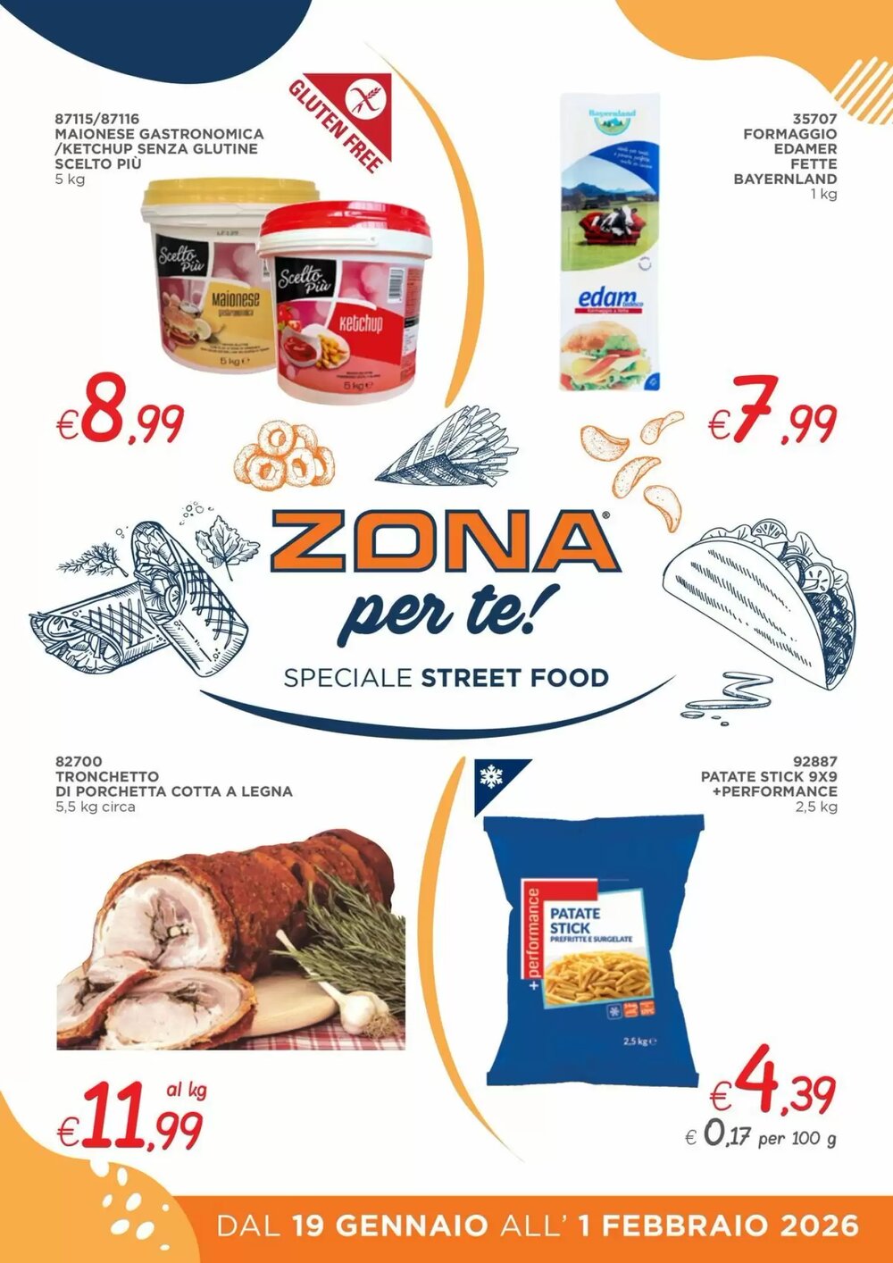 Volantino promozionale Zona  valide dal 19/01/2026 - Pagina 1.
