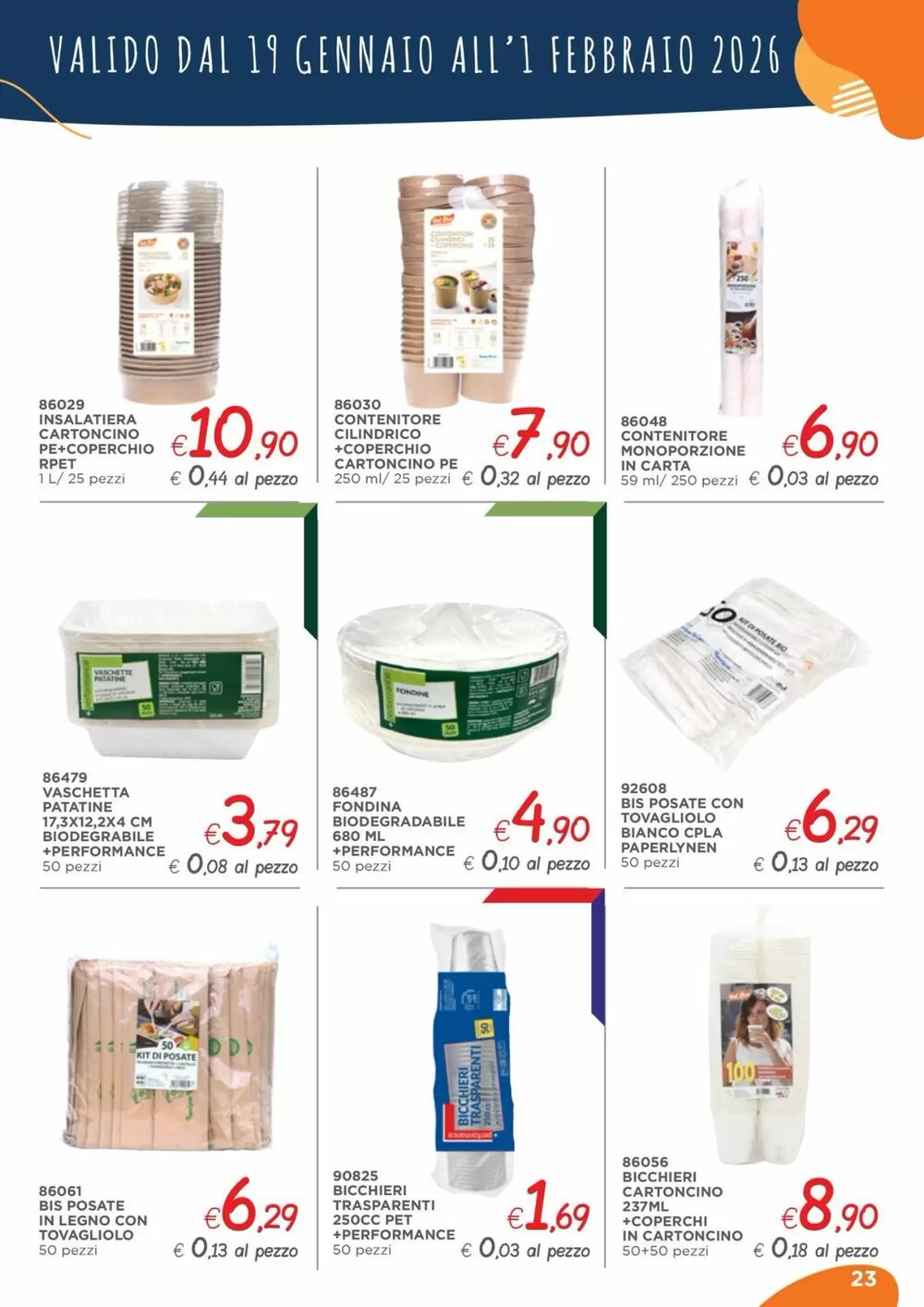 Volantino promozionale Zona  valide dal 19/01/2026 - Pagina 23.