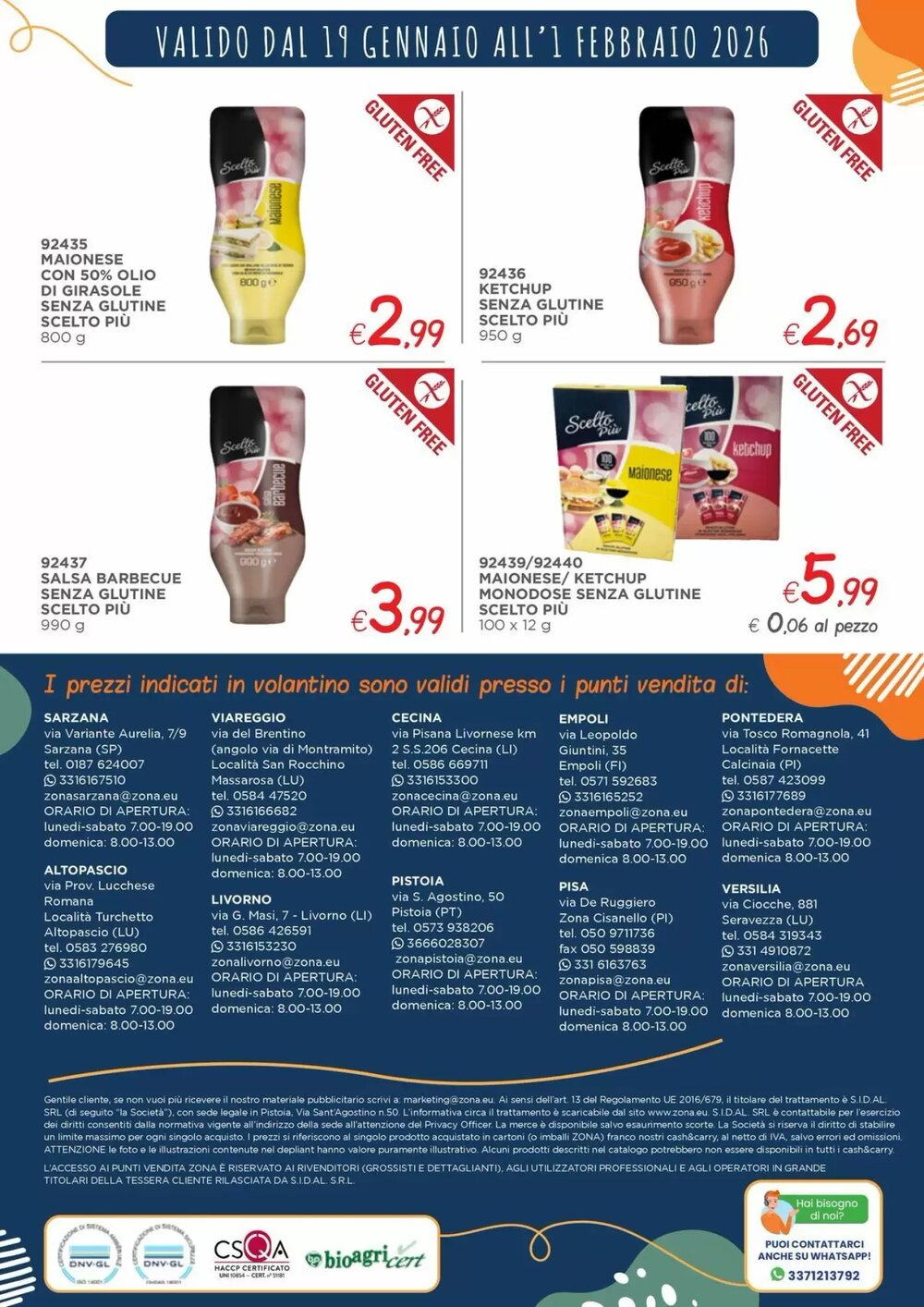 Volantino promozionale Zona  valide dal 19/01/2026 - Pagina 24.
