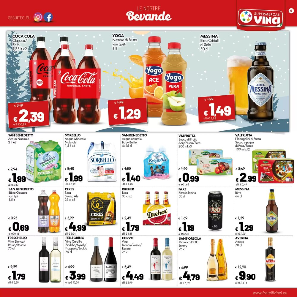 Volantino promozionale Supermercati Vinci  valide dal 19/01/2026 - Pagina 10.