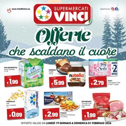Volantino promozionale Supermercati Vinci  valide dal 19/01/2026