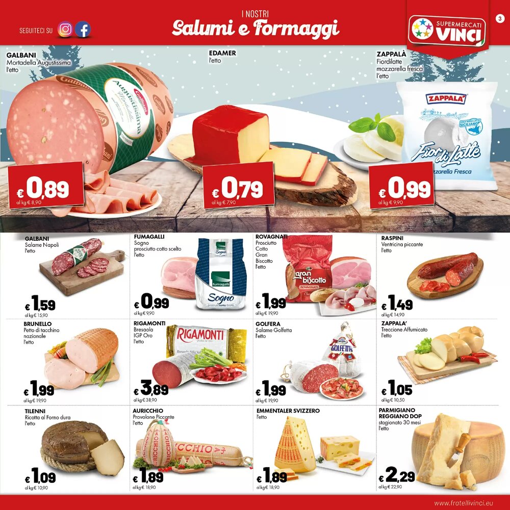 Volantino promozionale Supermercati Vinci  valide dal 19/01/2026 - Pagina 3.
