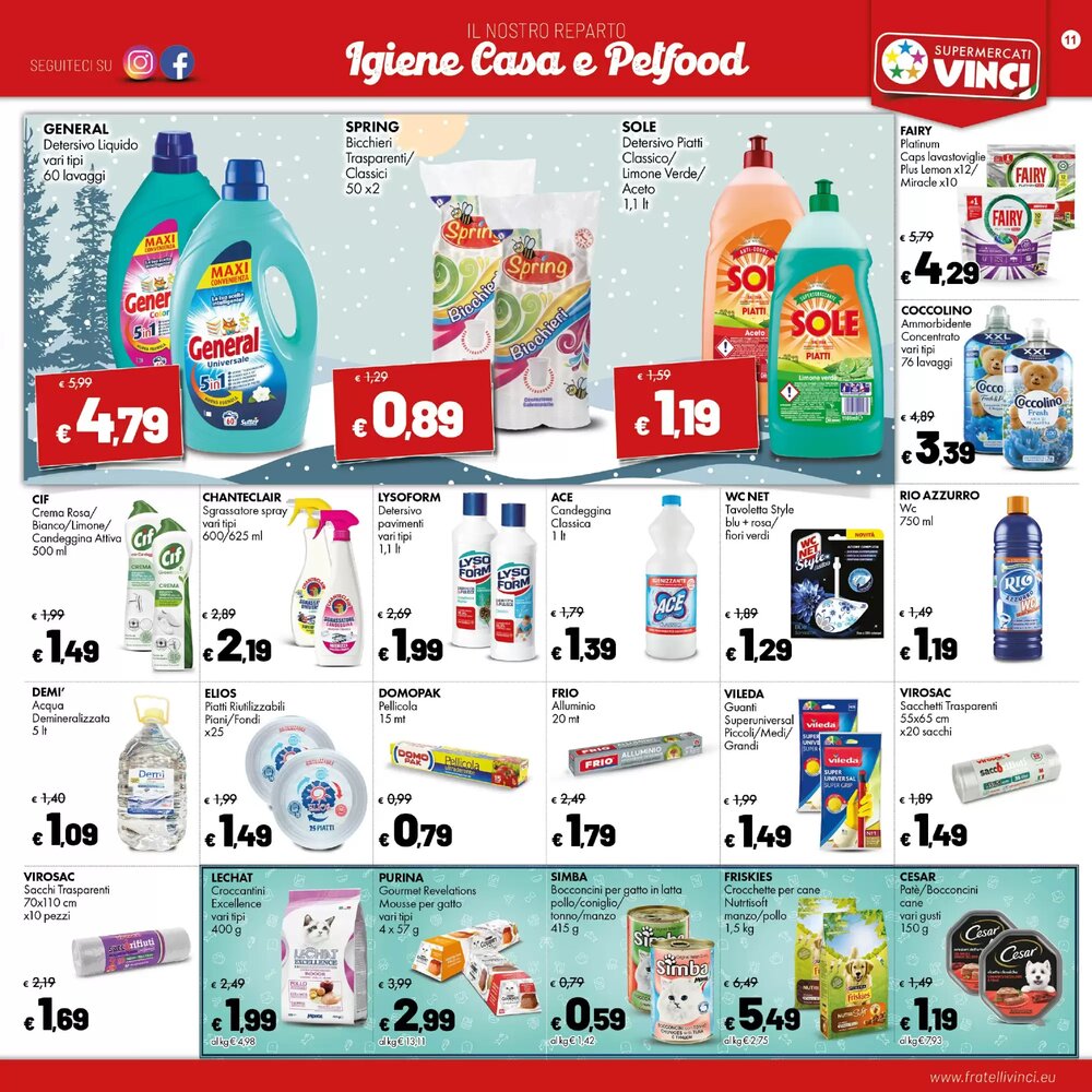 Volantino promozionale Supermercati Vinci  valide dal 19/01/2026 - Pagina 9.