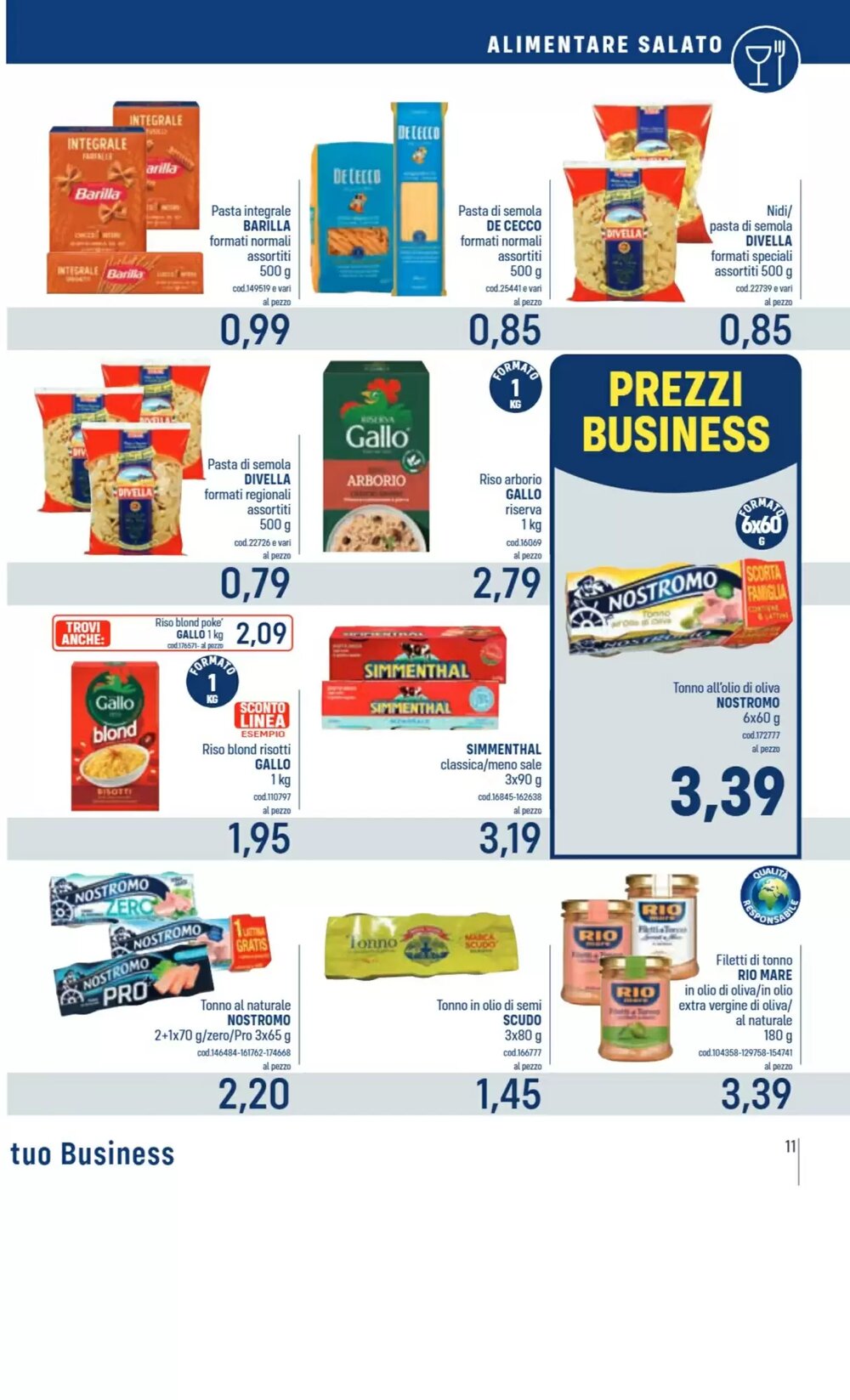 Volantino promozionale Talento Professional Store  valide dal 19/01/2026 - Pagina 11.