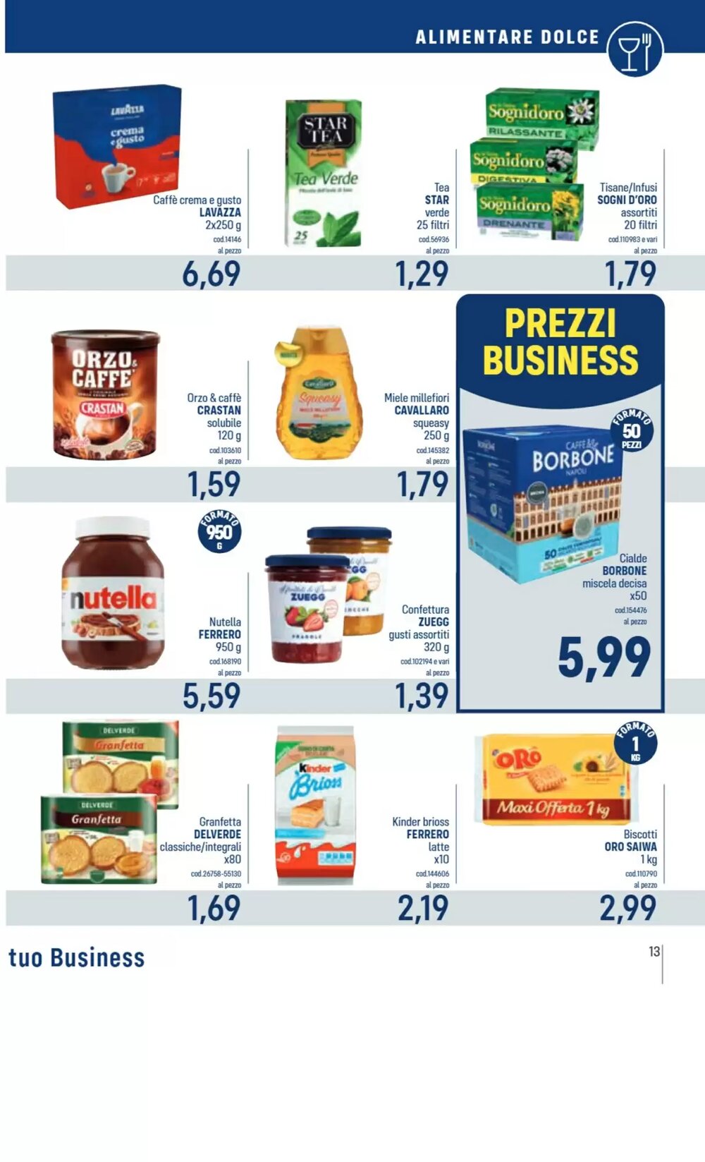 Volantino promozionale Talento Professional Store  valide dal 19/01/2026 - Pagina 13.