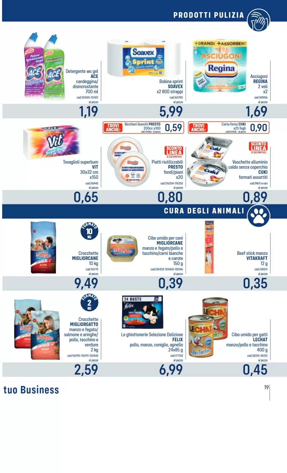 Volantino promozionale Talento Professional Store  valide dal 19/01/2026 - Pagina 19.