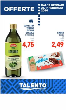 Volantino promozionale Talento Professional Store  valide dal 19/01/2026