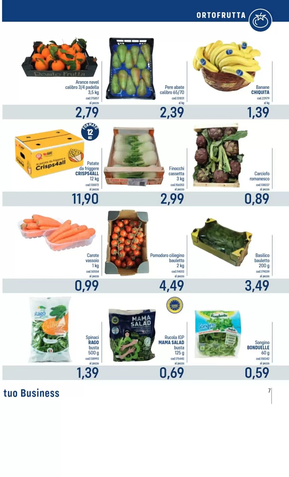 Volantino promozionale Talento Professional Store  valide dal 19/01/2026 - Pagina 7.