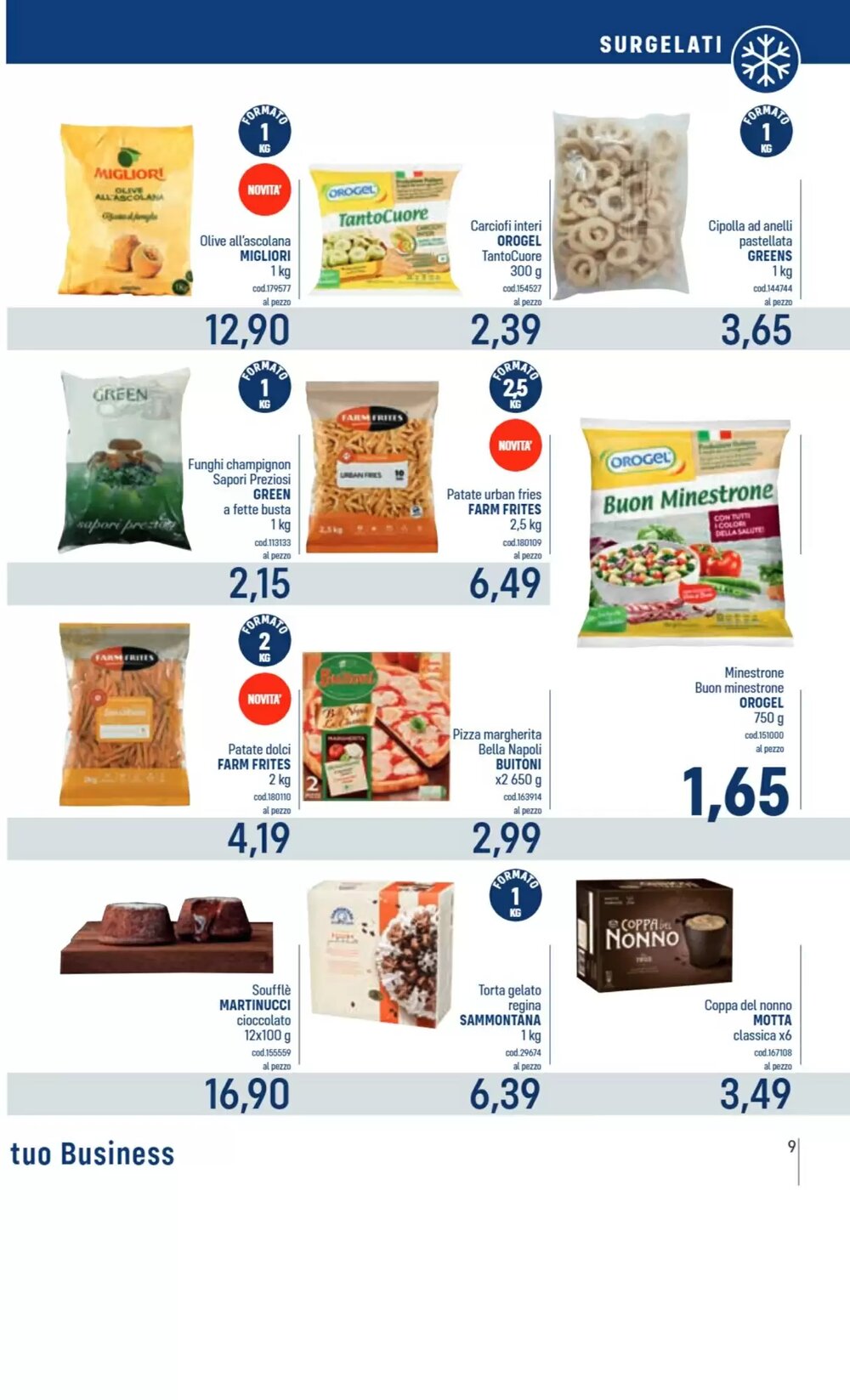 Volantino promozionale Talento Professional Store  valide dal 19/01/2026 - Pagina 9.