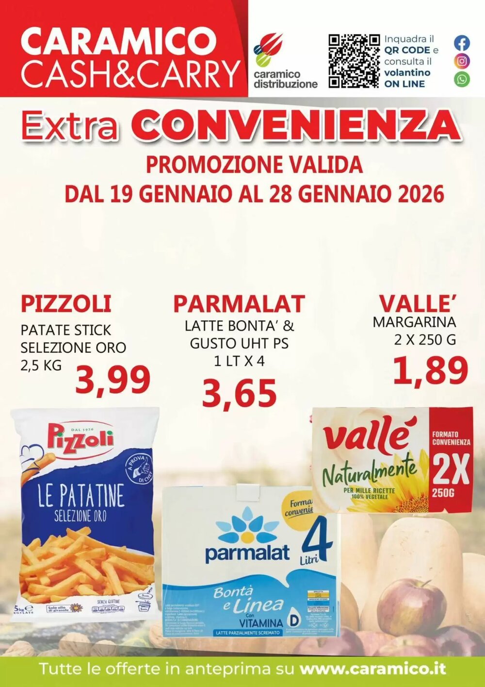 Volantino promozionale Caramico  valide dal 19/01/2026 - Pagina 1.