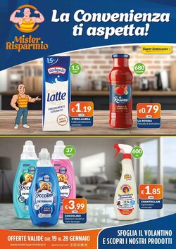 Volantino promozionale Mister Risparmio  valide dal 19/01/2026