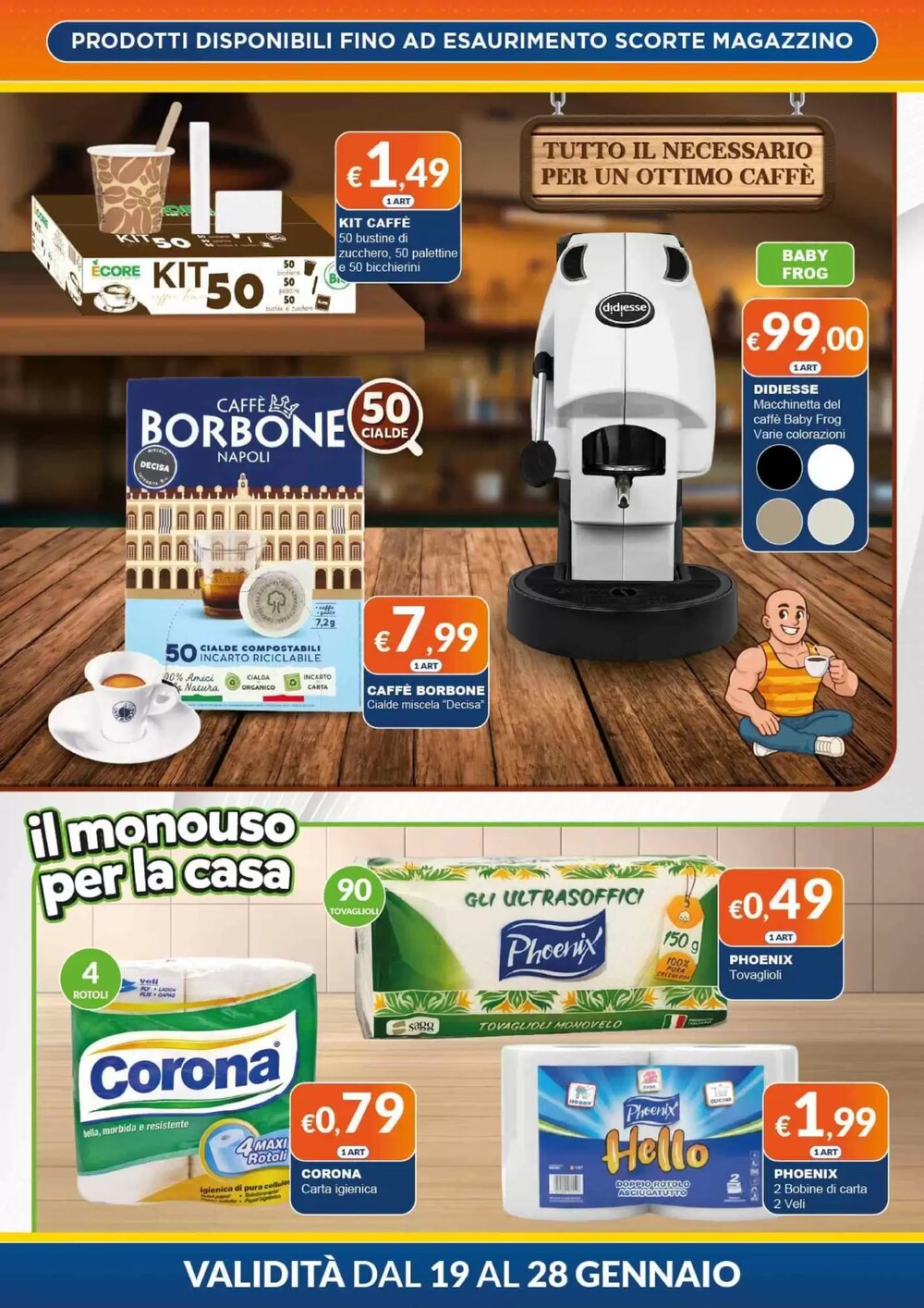 Volantino promozionale Mister Risparmio  valide dal 19/01/2026 - Pagina 6.