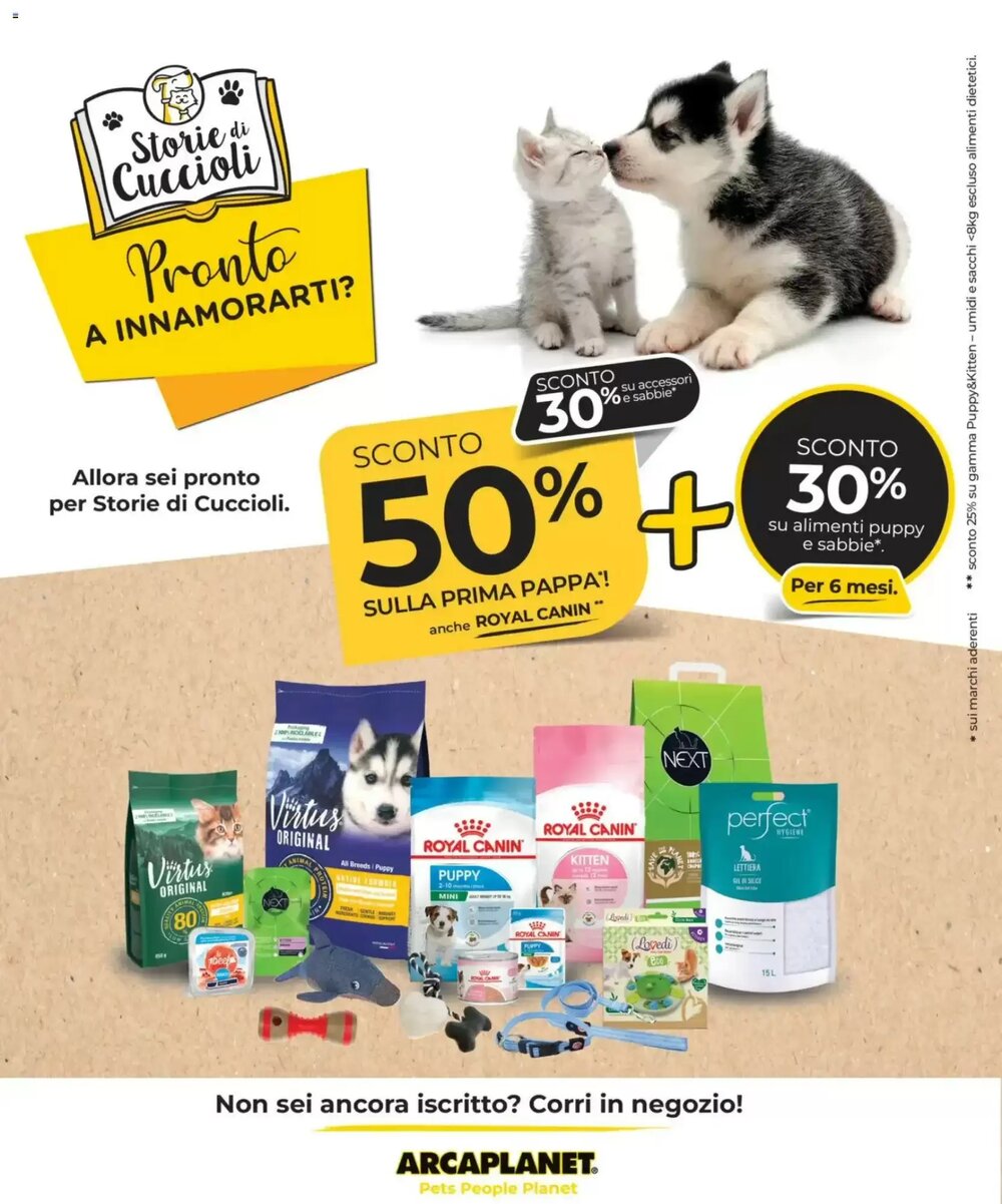 Volantino promozionale Arcaplanet  valide dal 19/01/2026 - Pagina 19.