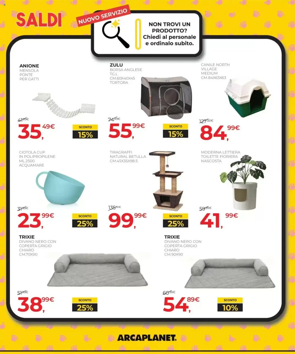 Volantino promozionale Arcaplanet  valide dal 19/01/2026 - Pagina 30.