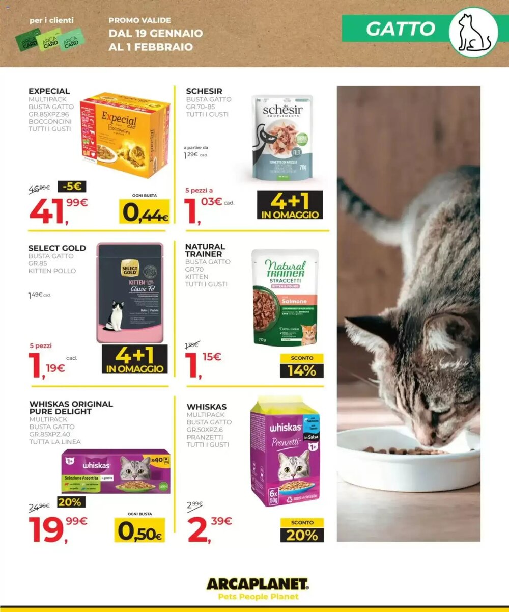 Volantino promozionale Arcaplanet  valide dal 19/01/2026 - Pagina 9.