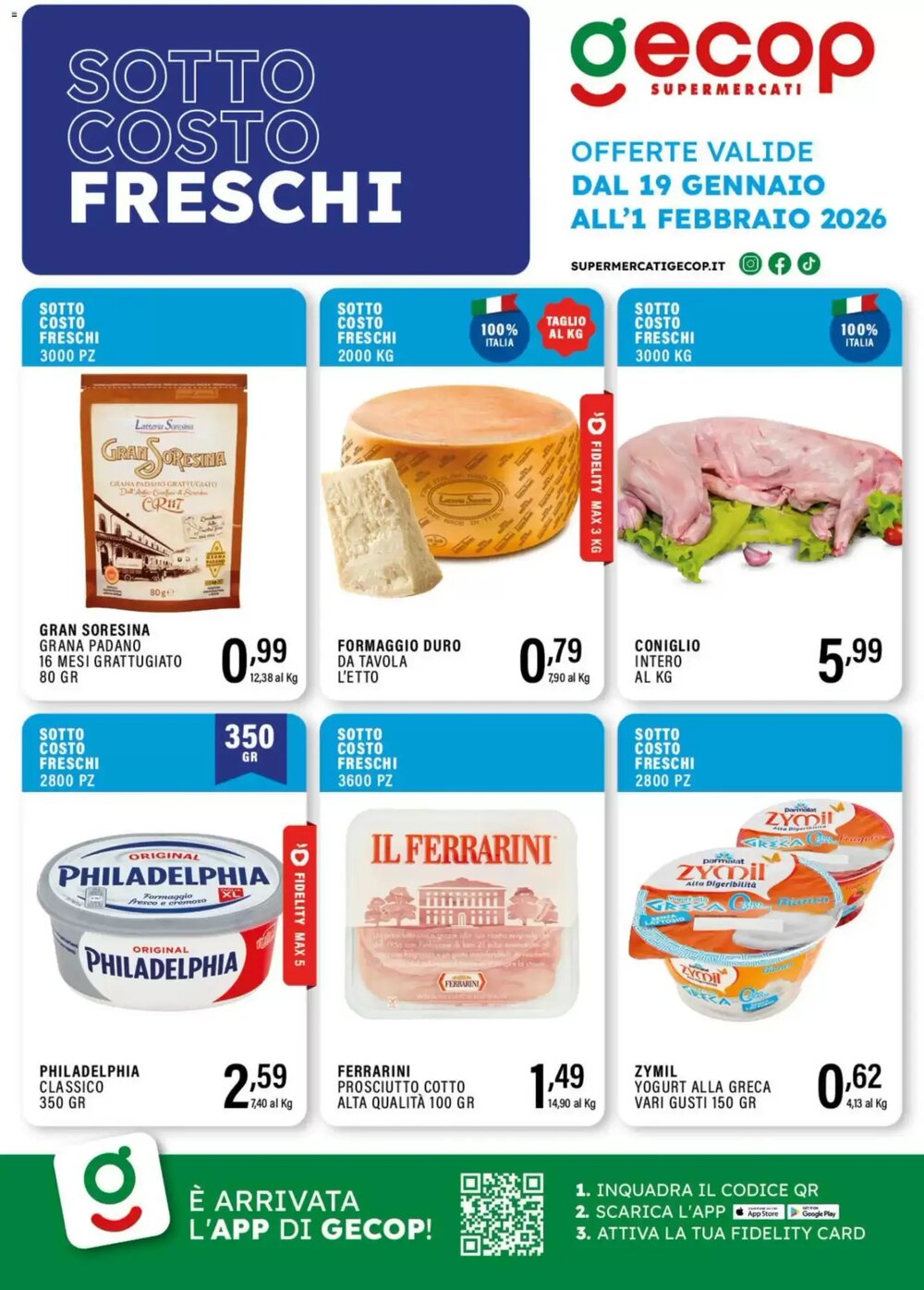 Volantino promozionale Gecop  valide dal 19/01/2026 - Pagina 1.
