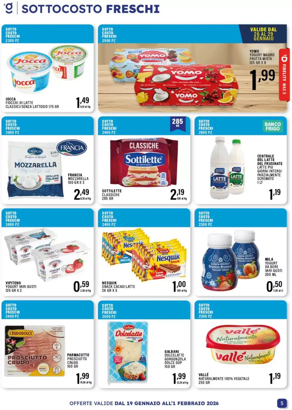 Volantino promozionale Gecop  valide dal 19/01/2026 - Pagina 5.