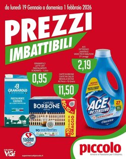 Volantino promozionale Supermercati Piccolo  valide dal 19/01/2026
