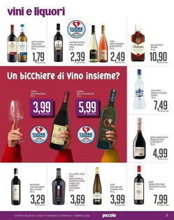 Volantino promozionale Supermercati Piccolo  valide dal 19/01/2026 - Pagina 21.