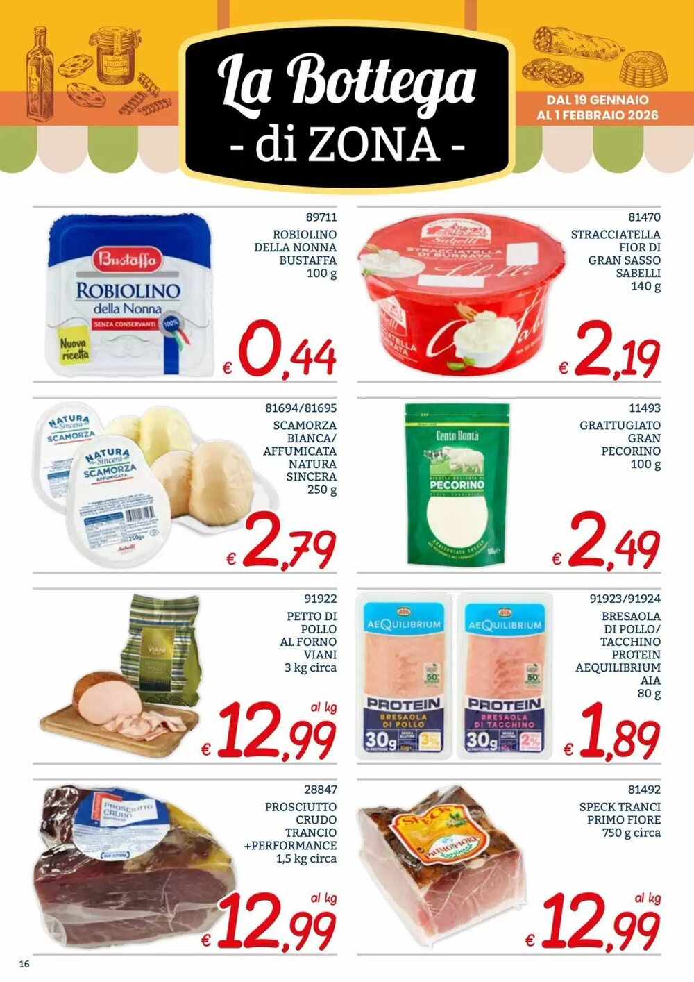 Volantino promozionale Zona  valide dal 19/01/2026 - Pagina 16.