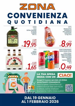 Volantino promozionale Zona  valide dal 19/01/2026