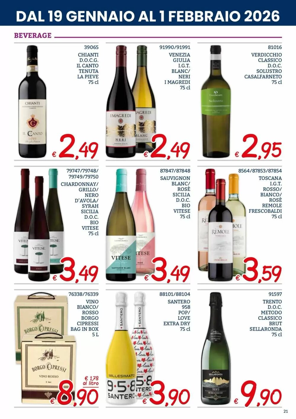 Volantino promozionale Zona  valide dal 19/01/2026 - Pagina 21.