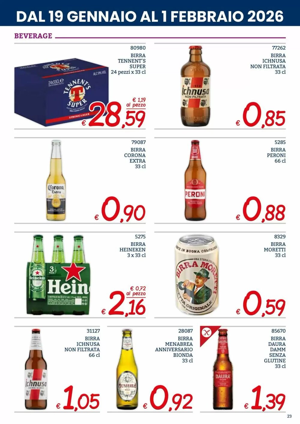 Volantino promozionale Zona  valide dal 19/01/2026 - Pagina 23.