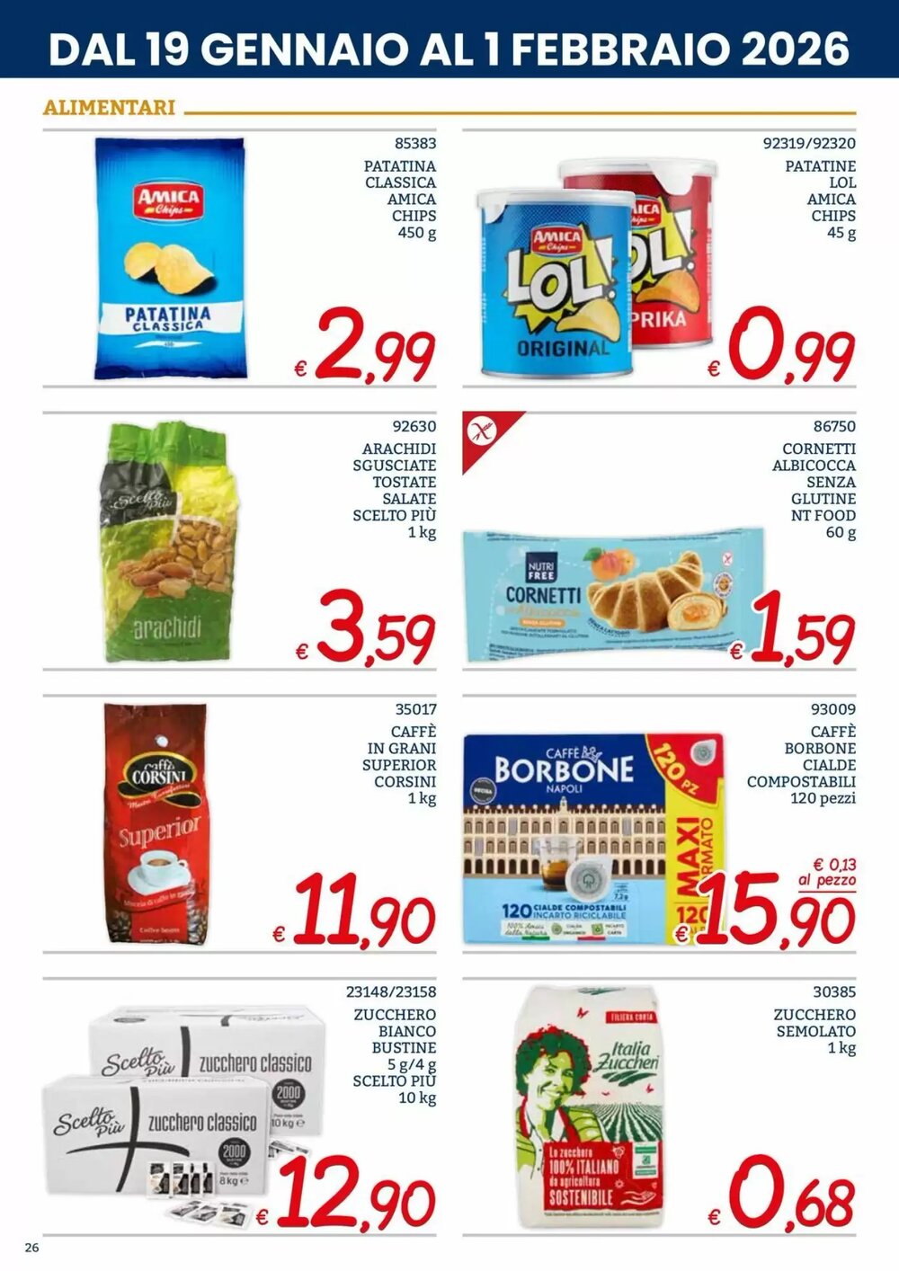 Volantino promozionale Zona  valide dal 19/01/2026 - Pagina 26.