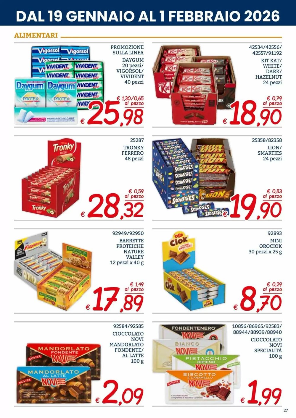 Volantino promozionale Zona  valide dal 19/01/2026 - Pagina 27.