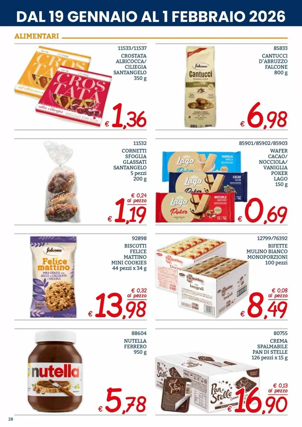 Volantino promozionale Zona  valide dal 19/01/2026 - Pagina 28.