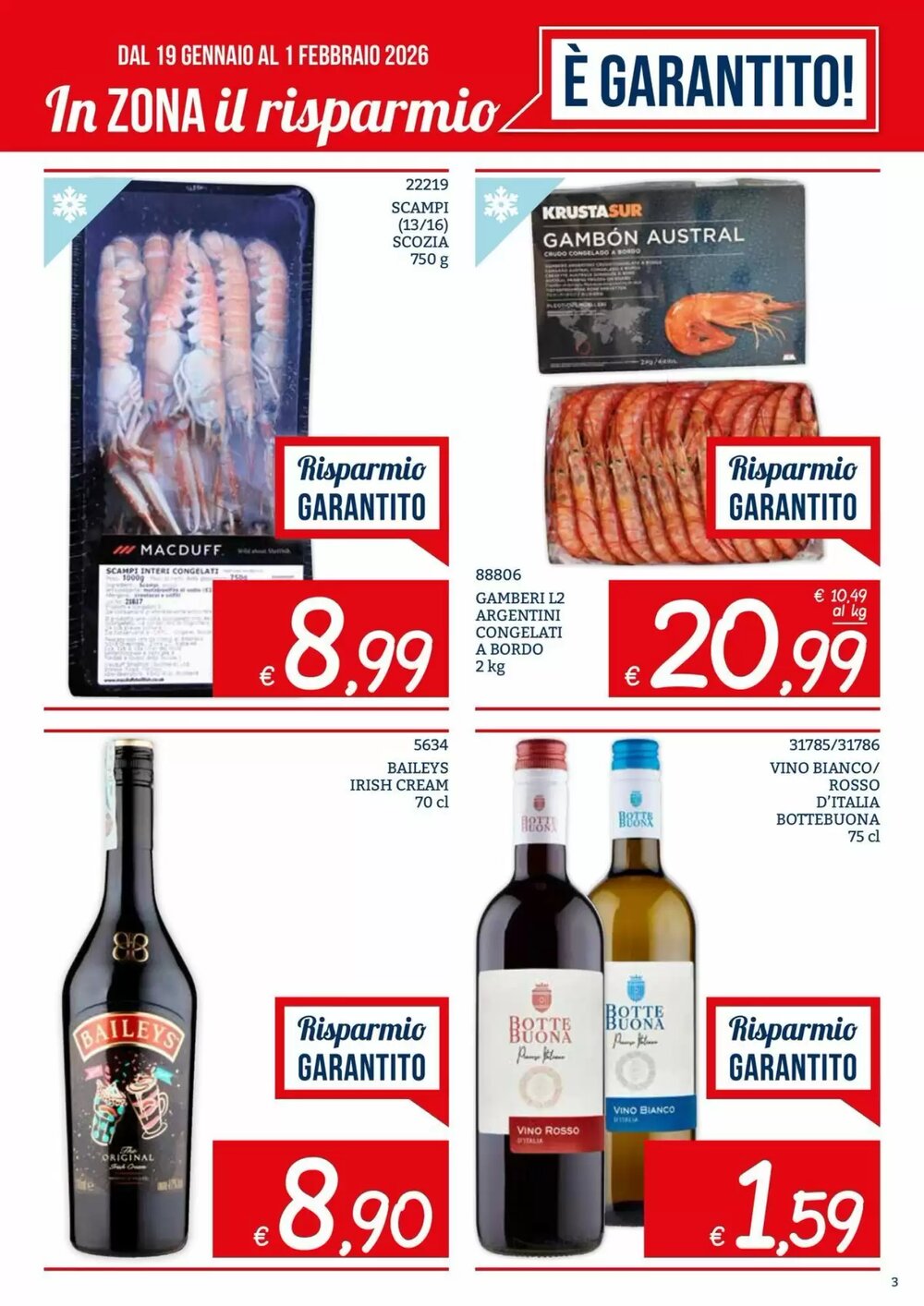 Volantino promozionale Zona  valide dal 19/01/2026 - Pagina 3.