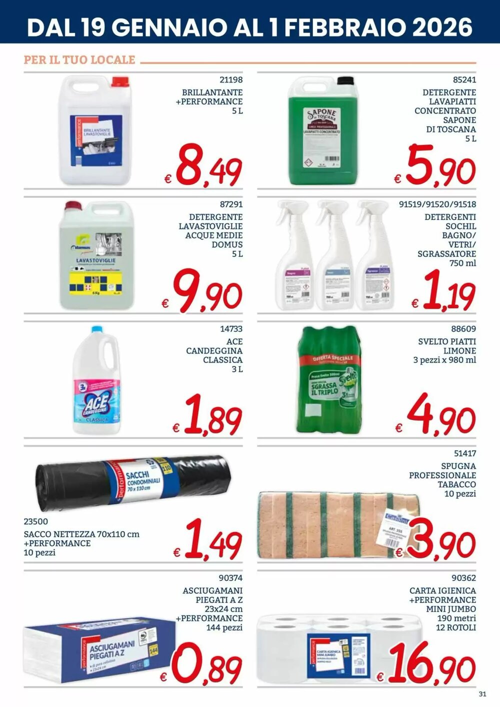 Volantino promozionale Zona  valide dal 19/01/2026 - Pagina 31.