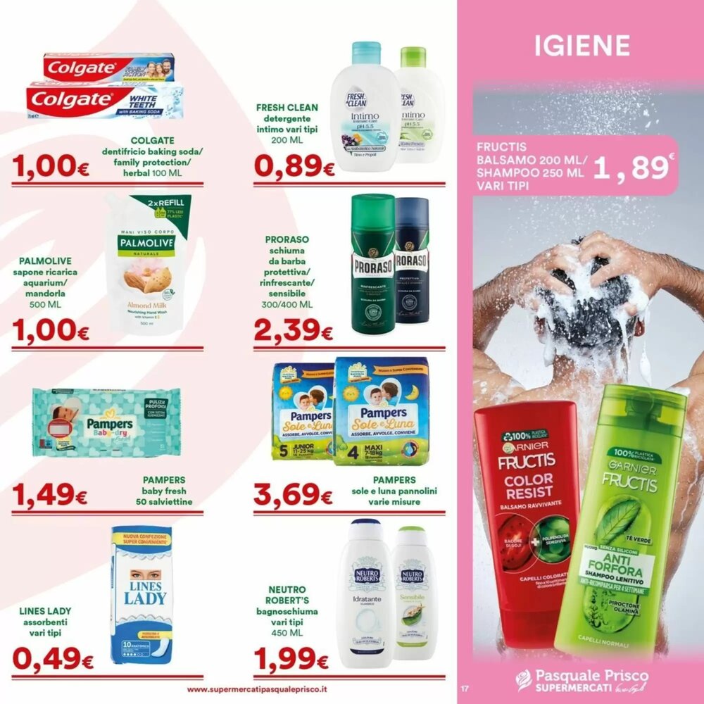 Volantino promozionale Supermercati Pasquale Prisco  valide dal 19/01/2026 - Pagina 17.